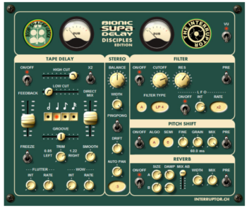 Bionic Supa Delay: O Tape Delay Gratuito da Interruptor