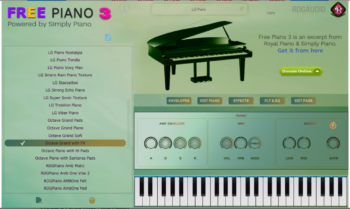 Free Piano 3: O Piano e Strings Híbrido Gratuito da RDGAudio