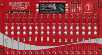 MONSTER Drum: O Plugin de Bateria Gratuito com Multi Kit do Agus Hardiman